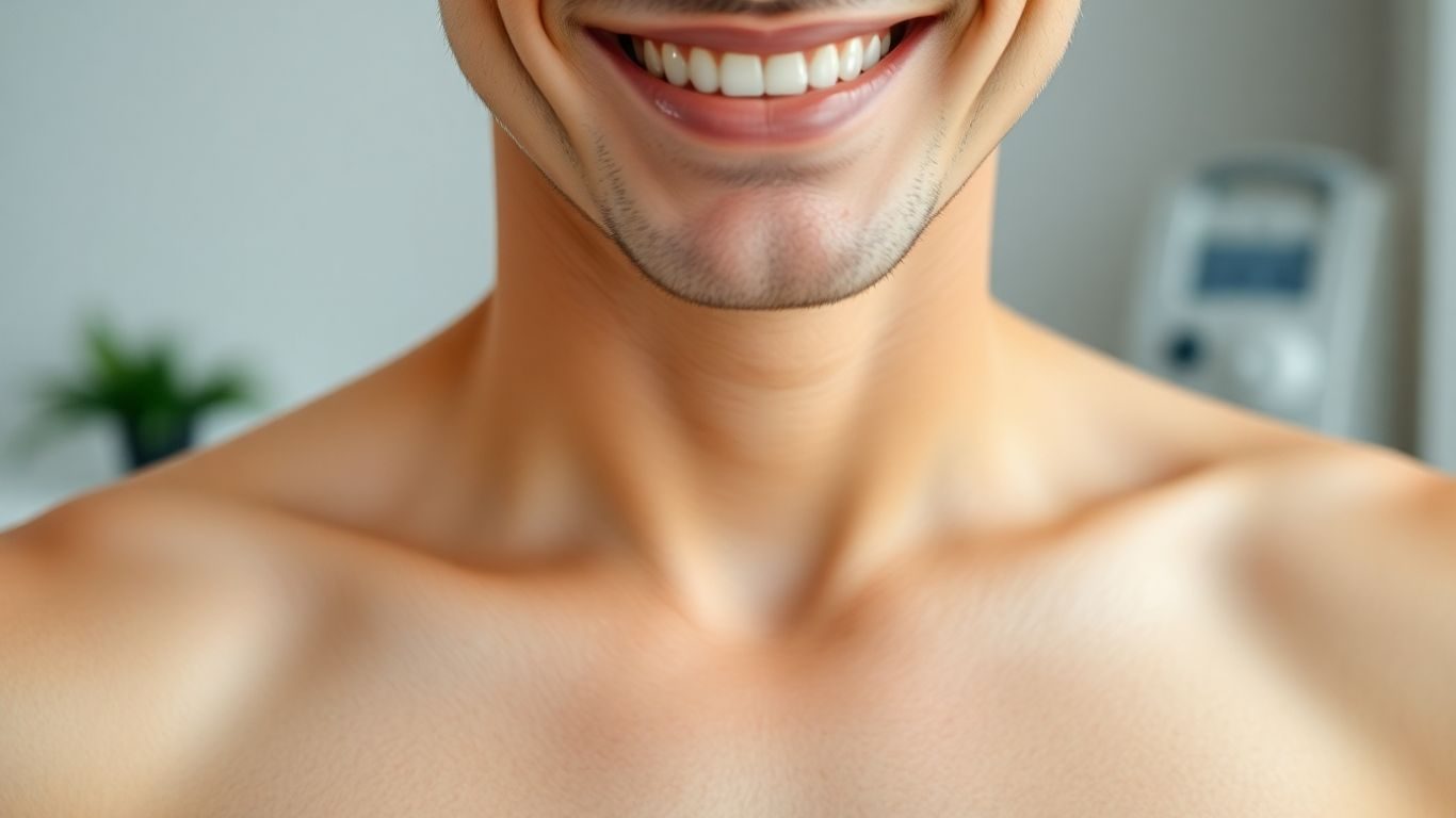 Inima sănătoasă a unei persoane zâmbitoare.