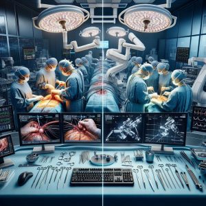 chirurgie robotică comparație